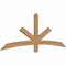 Ekena Millwork Alberta Smooth Timber Gable Bracket, Western Red Cedar, 72"W x 27"H x 1 1/2"D x 3 1/2"F, 9/12 Pitch GBW072X27X0204ALB00SWR - alternate 2